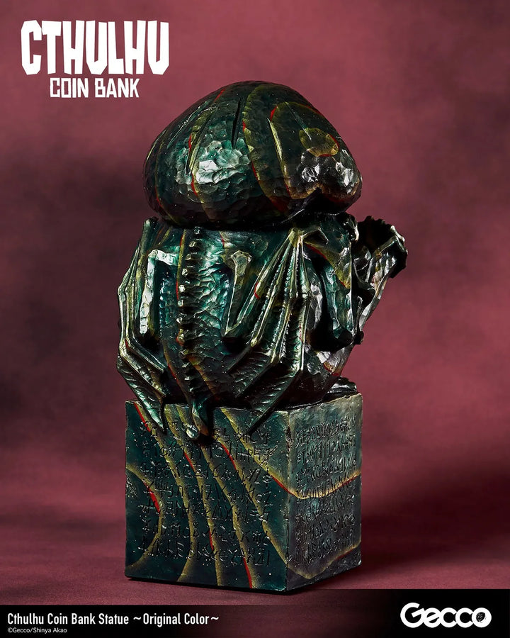 Cthulhu Coin Bank (Original Color) – Gecco Co. – ActionFigure Brasil