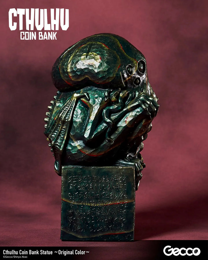 Cthulhu Coin Bank (Original Color) – Gecco Co. – ActionFigure Brasil