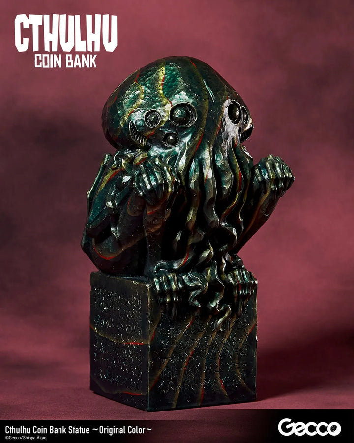 Cthulhu Coin Bank (Original Color) – Gecco Co. – ActionFigure Brasil