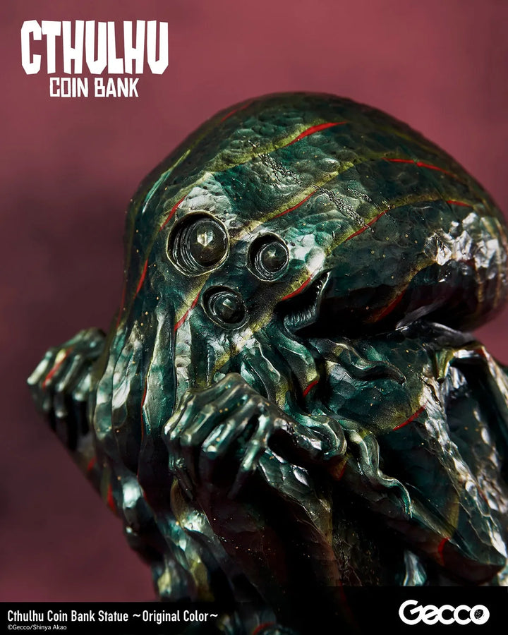 Cthulhu Coin Bank (Original Color) – Gecco Co. – ActionFigure Brasil