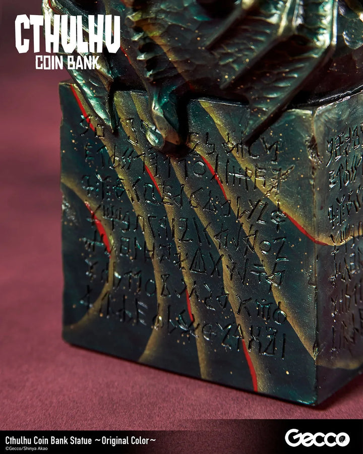 Cthulhu Coin Bank (Original Color) – Gecco Co. – ActionFigure Brasil