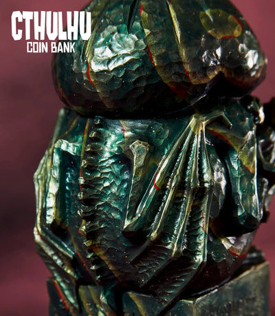 Cthulhu Coin Bank (Original Color) – Gecco Co. – ActionFigure Brasil — com base expositora