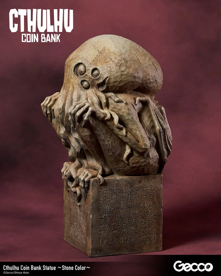 Cthulhu Coin Bank (Stone Color) (Variant) – Gecco Co. – ActionFigure Brasil