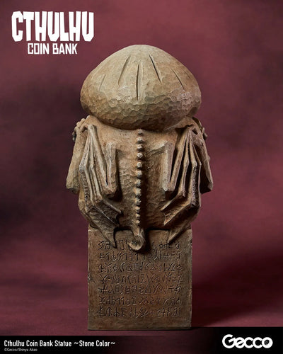 Cthulhu Coin Bank (Stone Color) (Variant) – Gecco Co. – ActionFigure Brasil — acessórios