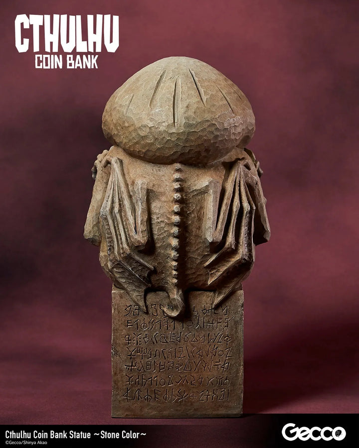 Cthulhu Coin Bank (Stone Color) (Variant) – Gecco Co. – ActionFigure Brasil