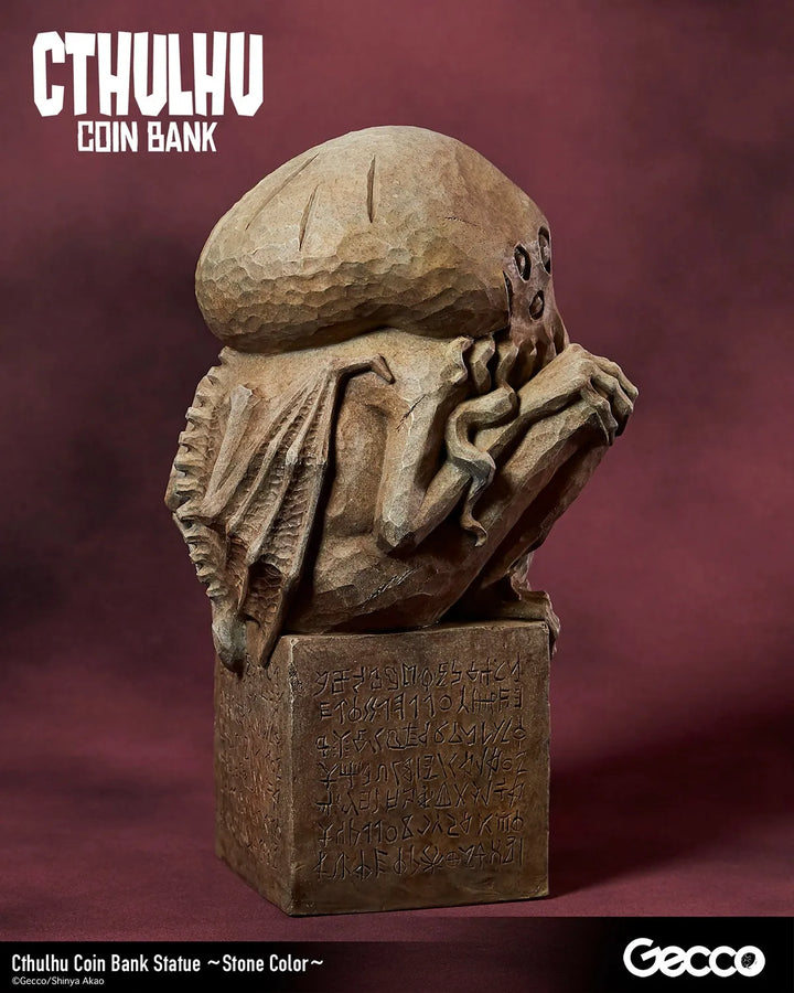 Cthulhu Coin Bank (Stone Color) (Variant) – Gecco Co. – ActionFigure Brasil