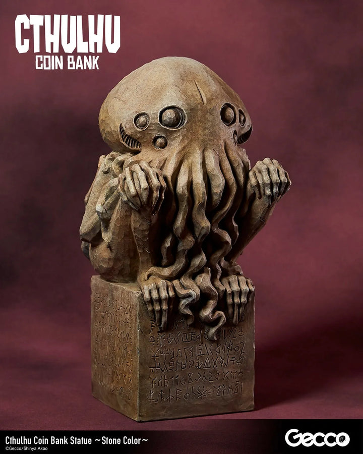 Cthulhu Coin Bank (Stone Color) (Variant) – Gecco Co. – ActionFigure Brasil