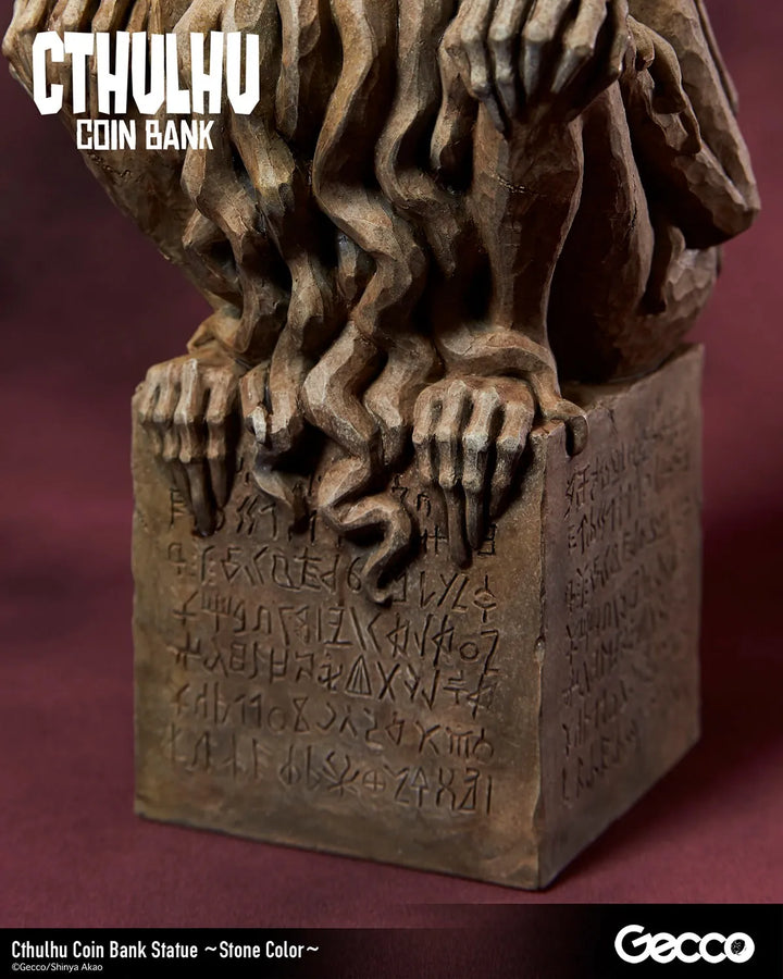 Cthulhu Coin Bank (Stone Color) (Variant) – Gecco Co. – ActionFigure Brasil