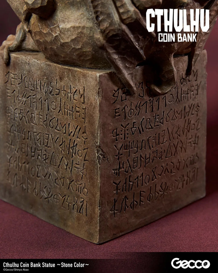 Cthulhu Coin Bank (Stone Color) (Variant) – Gecco Co. – ActionFigure Brasil