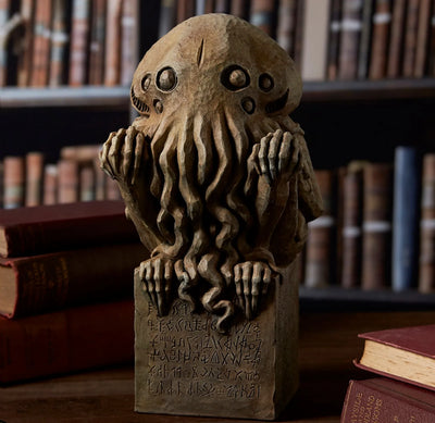 Cthulhu Coin Bank (Stone Color) (Variant) – Gecco Co. – ActionFigure Brasil — com base expositora