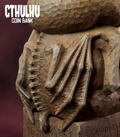 Cthulhu Coin Bank (Stone Color) (Variant) – Gecco Co. – ActionFigure Brasil — detalhe do produto