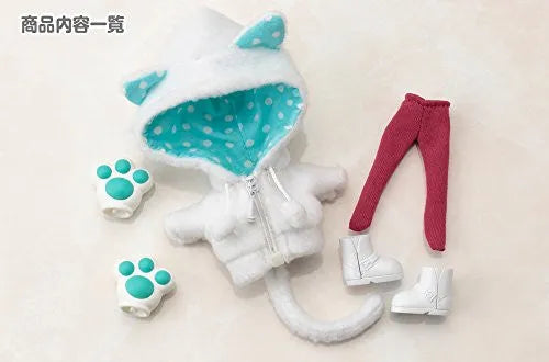 Cu-Poche - Cu-Poche Extra - Animal Parka Set - White Cat (Kotobukiya, Noix de Rome)ㅤ – Kotobukiya – ActionFigure Brasil
