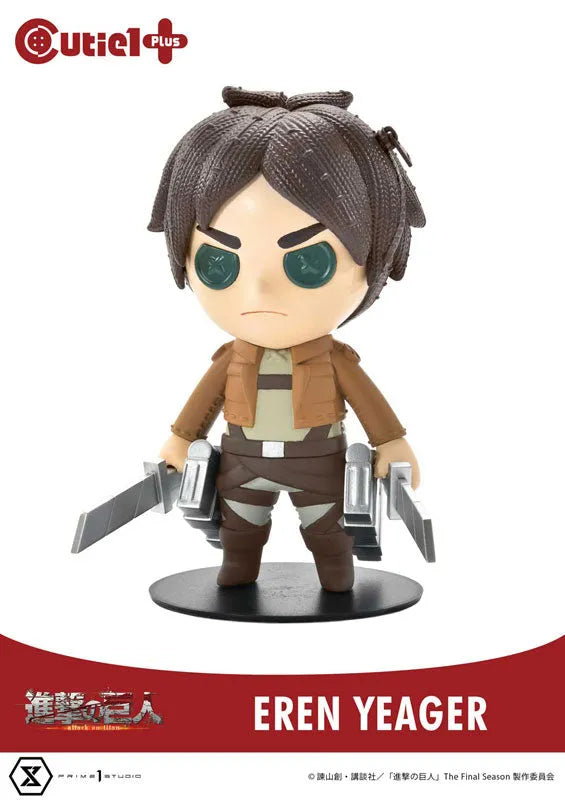Cutie1+ Attack on Titan Eren Yeagerㅤ – Prime 1 Studio – ActionFigure Brasil