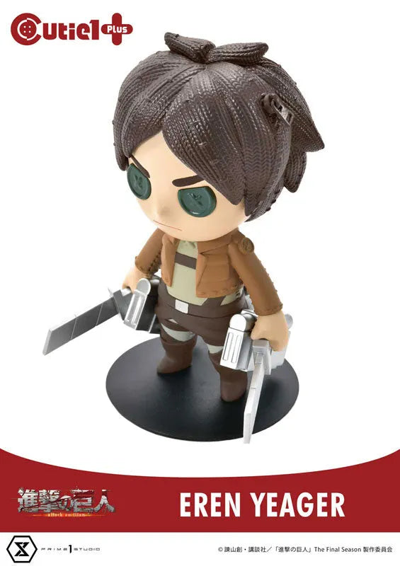 Cutie1+ Attack on Titan Eren Yeagerㅤ – Prime 1 Studio – ActionFigure Brasil