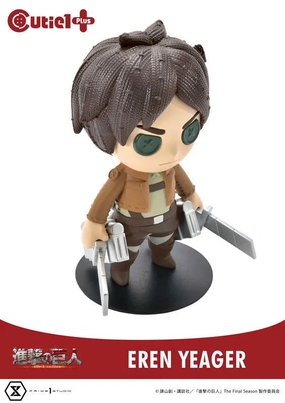 Cutie1+ Attack on Titan Eren Yeagerㅤ – Prime 1 Studio – ActionFigure Brasil