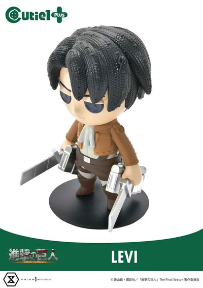 Cutie1+ Attack on Titan Leviㅤ – Prime 1 Studio – ActionFigure Brasil — detalhe do produto