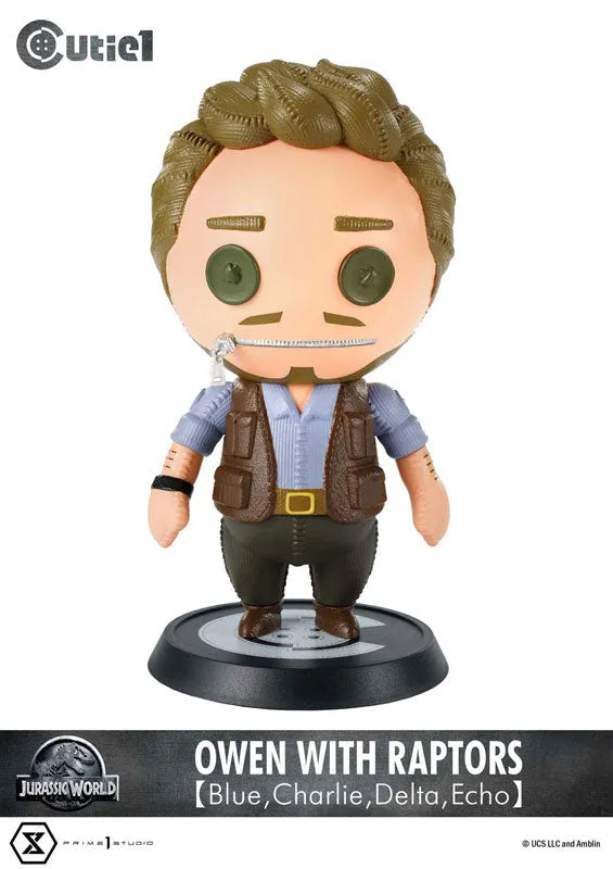Cutie1 Jurassic World Owen and 4 Raptor Sisters Setㅤ – Prime 1 Studio – ActionFigure Brasil