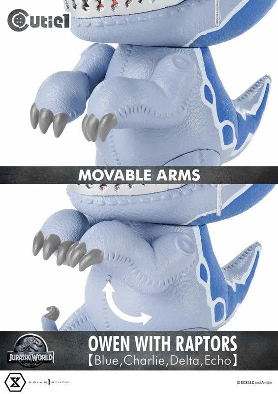 Cutie1 Jurassic World Owen and 4 Raptor Sisters Setㅤ – Prime 1 Studio – ActionFigure Brasil