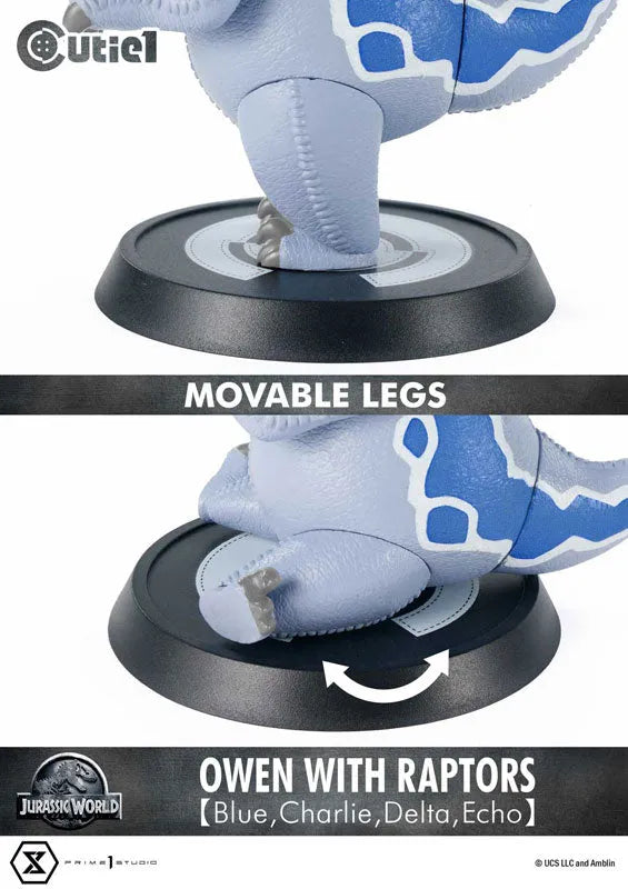 Cutie1 Jurassic World Owen and 4 Raptor Sisters Setㅤ – Prime 1 Studio – ActionFigure Brasil