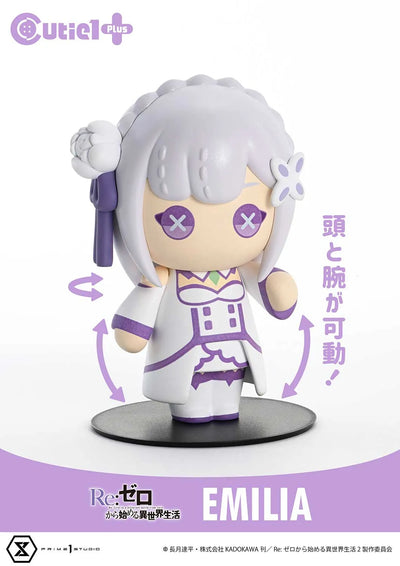 Cutie1 PLUS Re:ZERO Complete Set (Regular Version) Re:ZERO -Starting Life in Another World- – Prime1Studio – ActionFigure Brasil