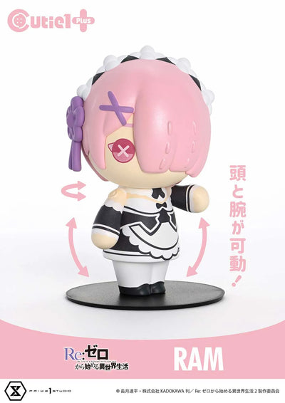 Cutie1 PLUS Re:ZERO Complete Set (Regular Version) Re:ZERO -Starting Life in Another World- – Prime1Studio – ActionFigure Brasil