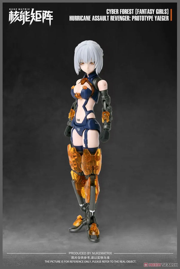 CYBER FOREST - FANTASY GIRLS - Hurricane Assault Revenger - Prototype Jaeger (NUKE MATRIX)ㅤ – NUKE MATRIX – ActionFigure Brasil