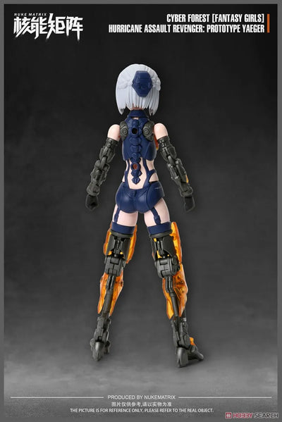 CYBER FOREST - FANTASY GIRLS - Hurricane Assault Revenger - Prototype Jaeger (NUKE MATRIX)ㅤ – NUKE MATRIX – ActionFigureBrasil — embalagem