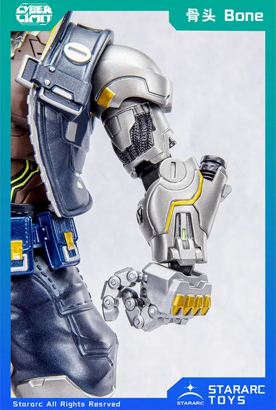 CYBER LIMIT Series - Bone - 1/12 (STARARC TOYS)ㅤ – STARARC TOYS – ActionFigure Brasil
