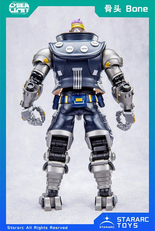 CYBER LIMIT Series - Bone - 1/12 (STARARC TOYS)ㅤ – STARARC TOYS – ActionFigure Brasil