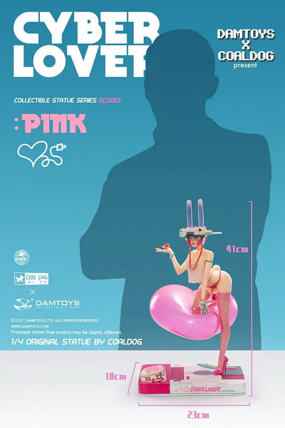 Cyberlover: Pink - LIMITED EDITION – Damtoys – ActionFigure Brasil — detalhe do produto