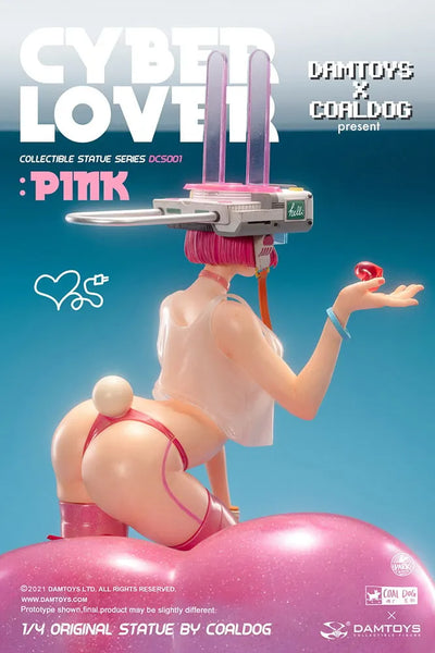 Cyberlover: Pink - LIMITED EDITION – Damtoys – ActionFigure Brasil — detalhe do produto