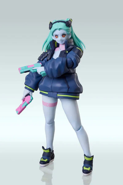 Cyberpunk: Edgerunners - Rebecca - BUZZmod. - 1/12 (Aniplex) [Shop Exclusive]ㅤ – Aniplex – ActionFigureBrasil — com base expositora
