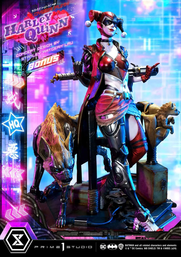 Cyberpunk Harley Quinn (Deluxe Bonus Version) Batman (Comics) – Prime1Studio – ActionFigure Brasil