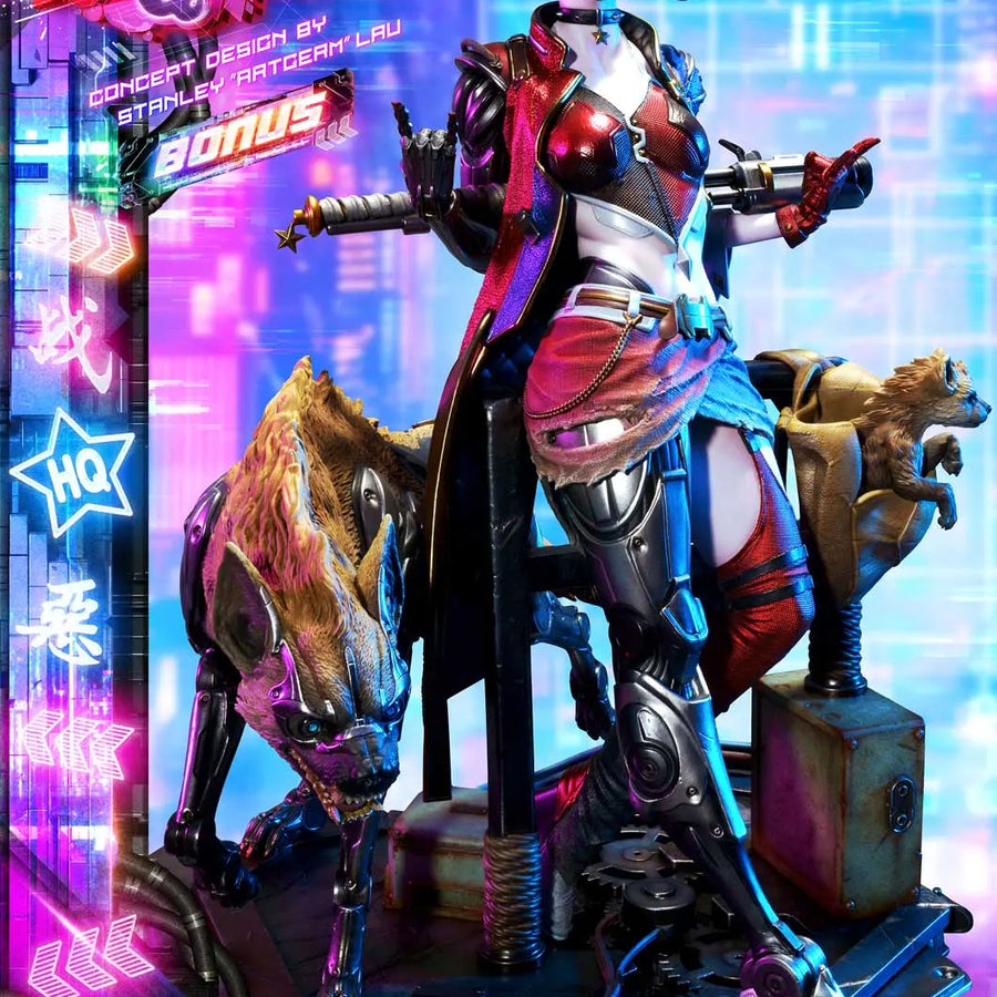 Cyberpunk Harley Quinn (Deluxe Bonus Version) Batman (Comics) – Prime1Studio – ActionFigure Brasil