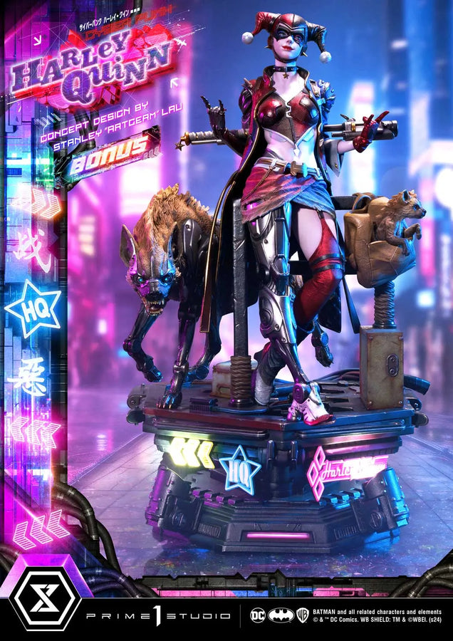 Cyberpunk Harley Quinn (Deluxe Bonus Version) Batman (Comics) – Prime1Studio – ActionFigure Brasil