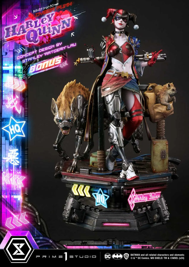 Cyberpunk Harley Quinn (Deluxe Bonus Version) Batman (Comics) – Prime1Studio – ActionFigure Brasil