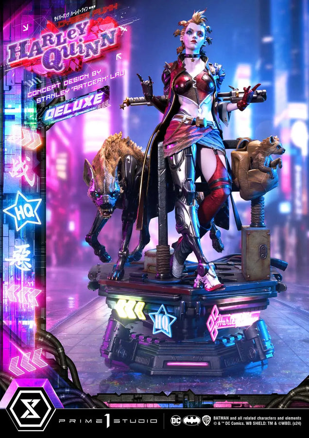 Cyberpunk Harley Quinn (Deluxe Bonus Version) Batman (Comics) – Prime1Studio – ActionFigure Brasil