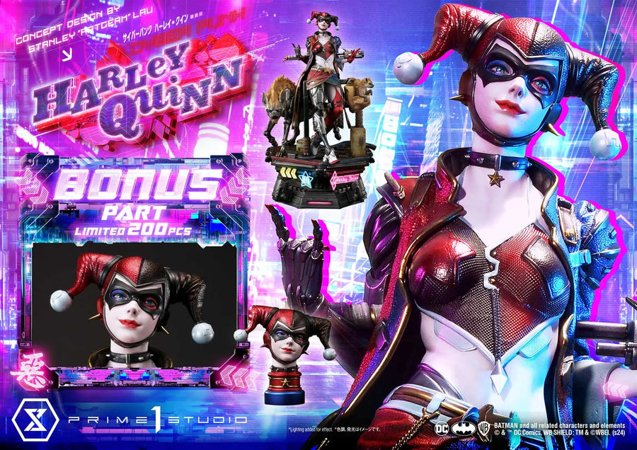 Cyberpunk Harley Quinn (Deluxe Bonus Version) Batman (Comics) – Prime1Studio – ActionFigure Brasil