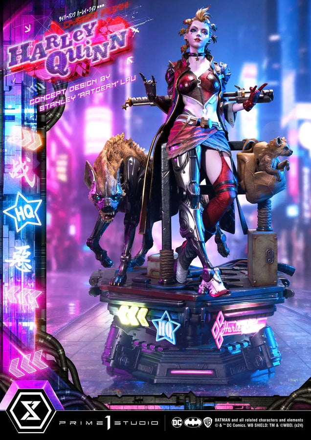 Cyberpunk Harley Quinn (Deluxe Bonus Version) Batman (Comics) – Prime1Studio – ActionFigure Brasil
