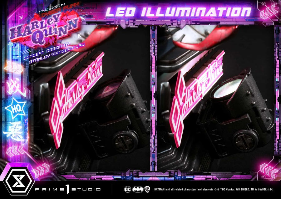 Cyberpunk Harley Quinn (Deluxe Bonus Version) Batman (Comics) – Prime1Studio – ActionFigure Brasil