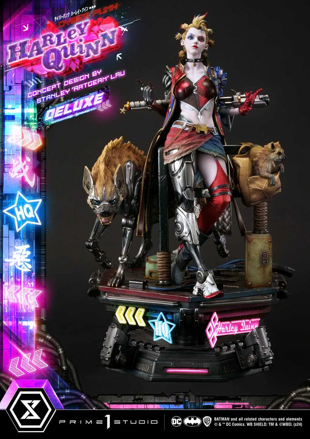 Cyberpunk Harley Quinn (Deluxe Bonus Version) Batman (Comics) – Prime1Studio – ActionFigure Brasil