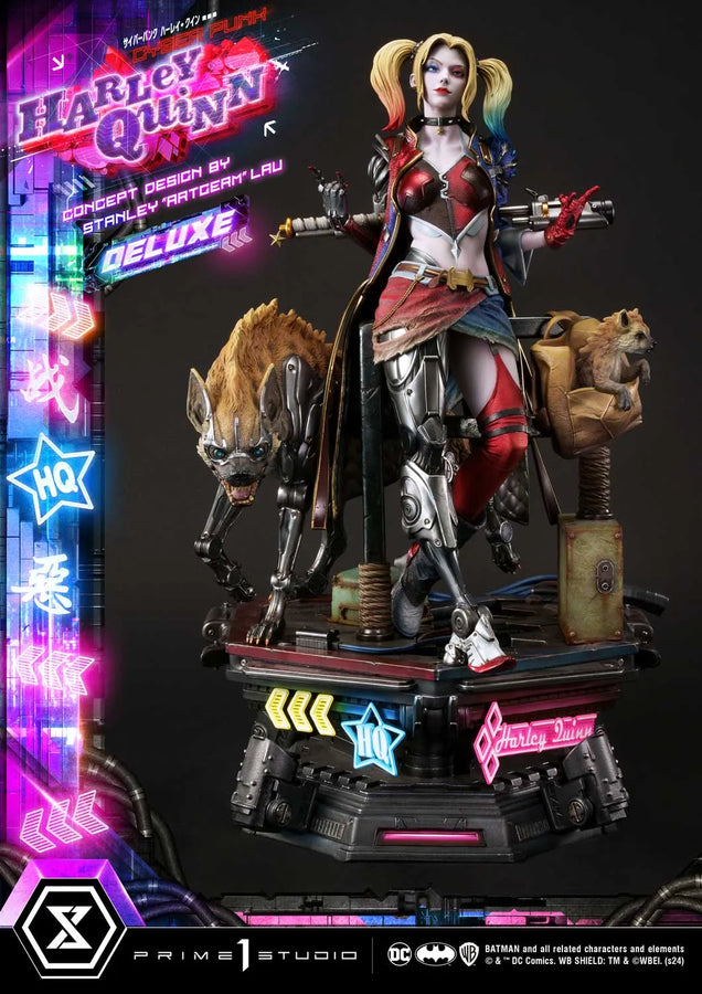 Cyberpunk Harley Quinn (Deluxe Bonus Version) Batman (Comics) – Prime1Studio – ActionFigure Brasil