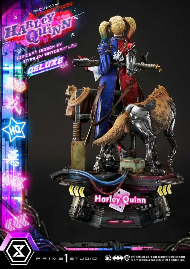 Cyberpunk Harley Quinn (Deluxe Bonus Version) Batman (Comics) – Prime1Studio – ActionFigure Brasil