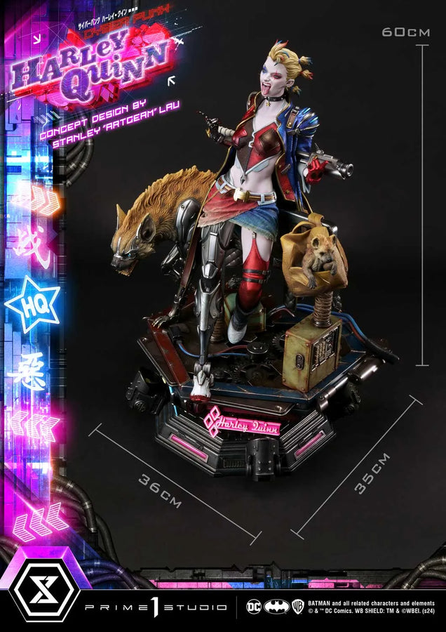 Cyberpunk Harley Quinn (Deluxe Bonus Version) Batman (Comics) – Prime1Studio – ActionFigure Brasil