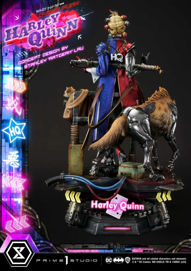 Cyberpunk Harley Quinn (Deluxe Bonus Version) Batman (Comics) – Prime1Studio – ActionFigure Brasil