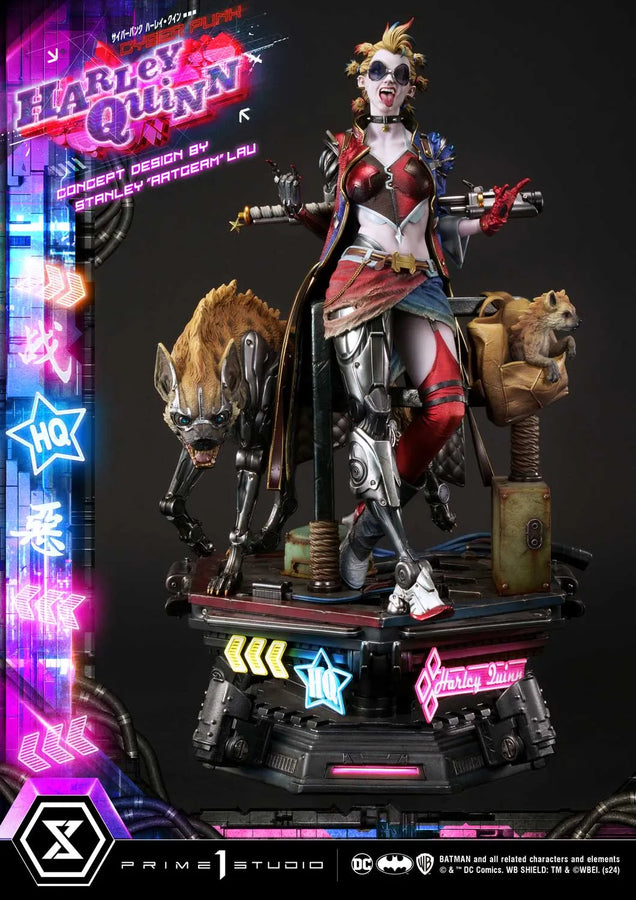 Cyberpunk Harley Quinn (Deluxe Bonus Version) Batman (Comics) – Prime1Studio – ActionFigure Brasil