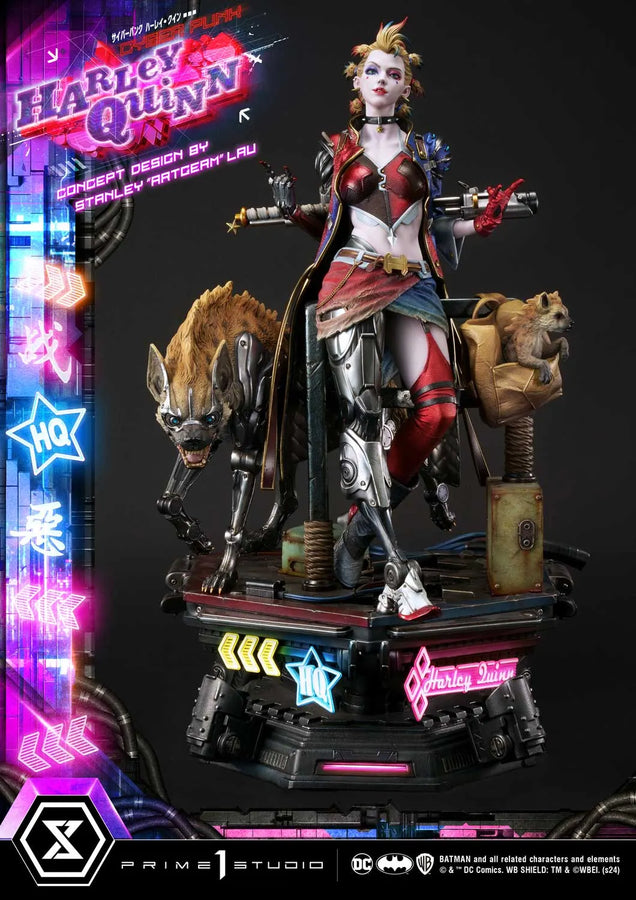 Cyberpunk Harley Quinn (Deluxe Bonus Version) Batman (Comics) – Prime1Studio – ActionFigure Brasil