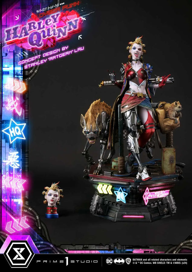 Cyberpunk Harley Quinn (Deluxe Bonus Version) Batman (Comics) – Prime1Studio – ActionFigure Brasil