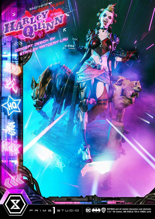 Cyberpunk Harley Quinn (Deluxe Bonus Version) Batman (Comics) – Prime1Studio – ActionFigure Brasil