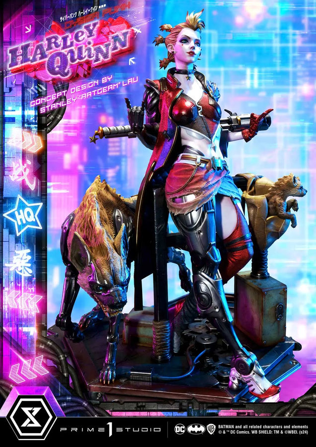 Cyberpunk Harley Quinn (Regular Version) Batman (Comics) – Prime1Studio – ActionFigure Brasil